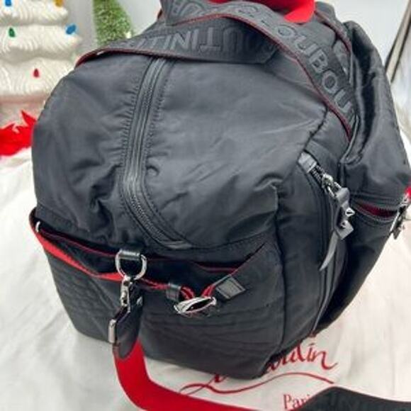 Christian Louboutin LOUBIDEAL sport duffel bag made in Italy - Picture 12 of 16